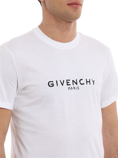 givenchy paris weiß tshirt|Givenchy Paris t shirt sale.